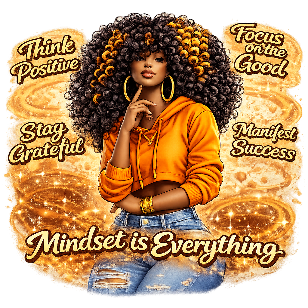 Melanin Afro Girls UV DTF Decal