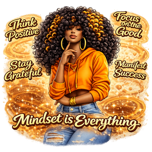 Melanin Afro Girls UV DTF Decal