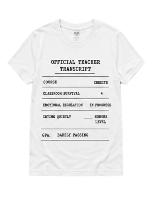 Teacher Survival Collection- Teacher Transcript